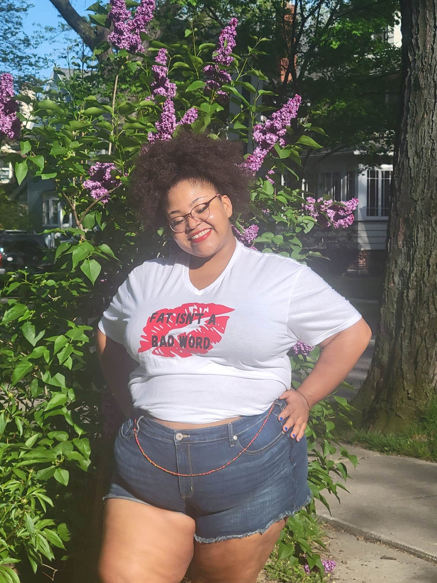 "Fat isn't a Bad Word" T-Shirt - B.Y.U.S. Apparel and More