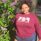 "Fat Black and Femme" Long Sleeve T-Shirt - B.Y.U.S. Apparel and More