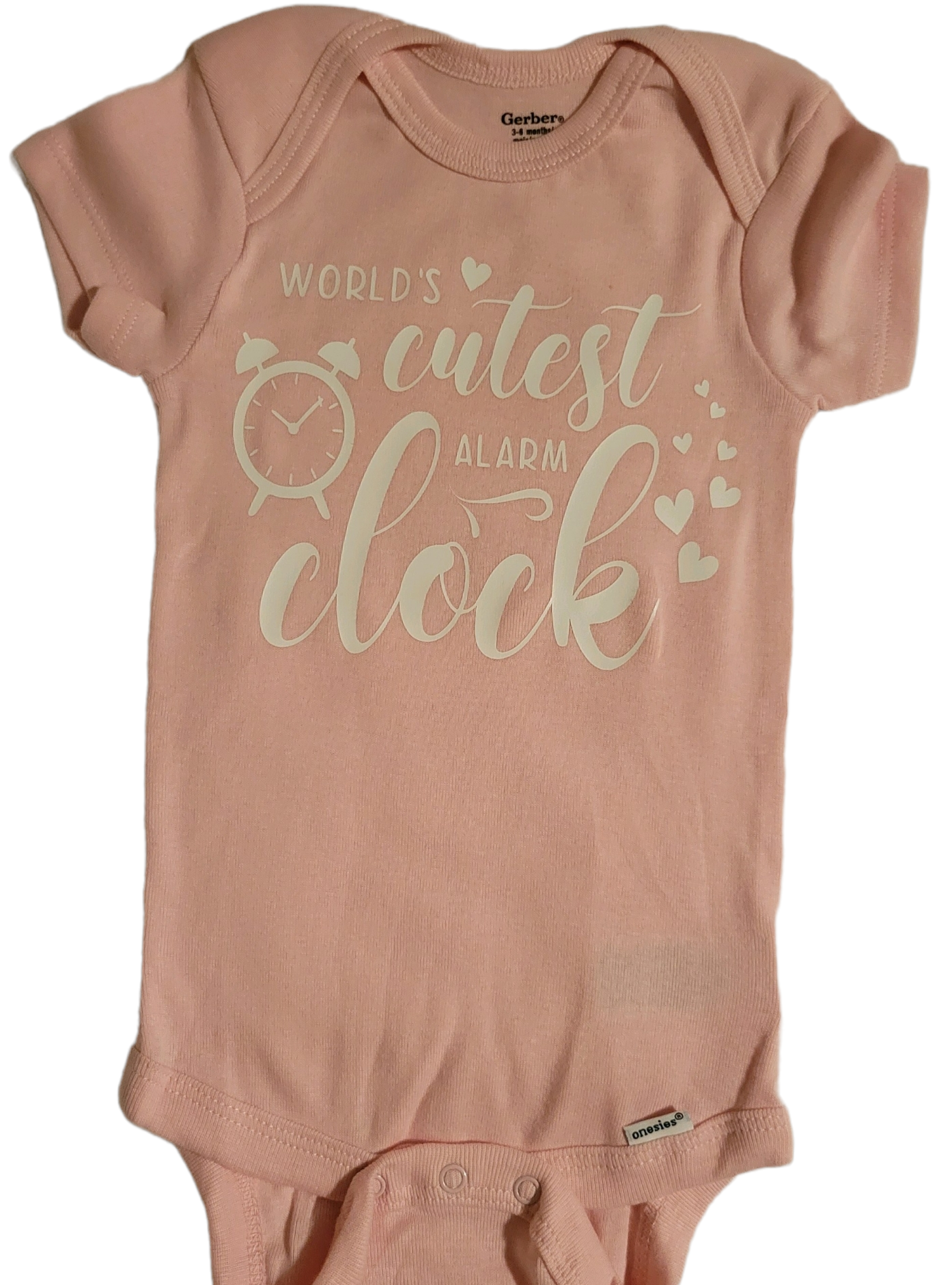 "World's Cutest Alarm Clock" Onesie - B.Y.U.S. Apparel and More