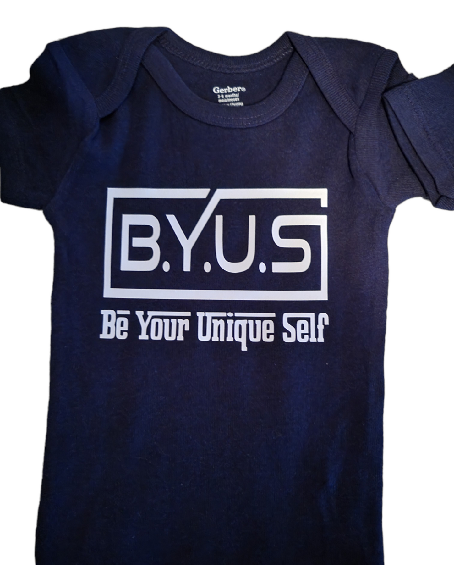 "Be Your Unique Self" Onesie - B.Y.U.S. Apparel and More