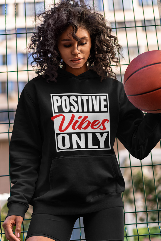 "Positive Vibes!" Sweatshirt - B.Y.U.S. Apparel and More