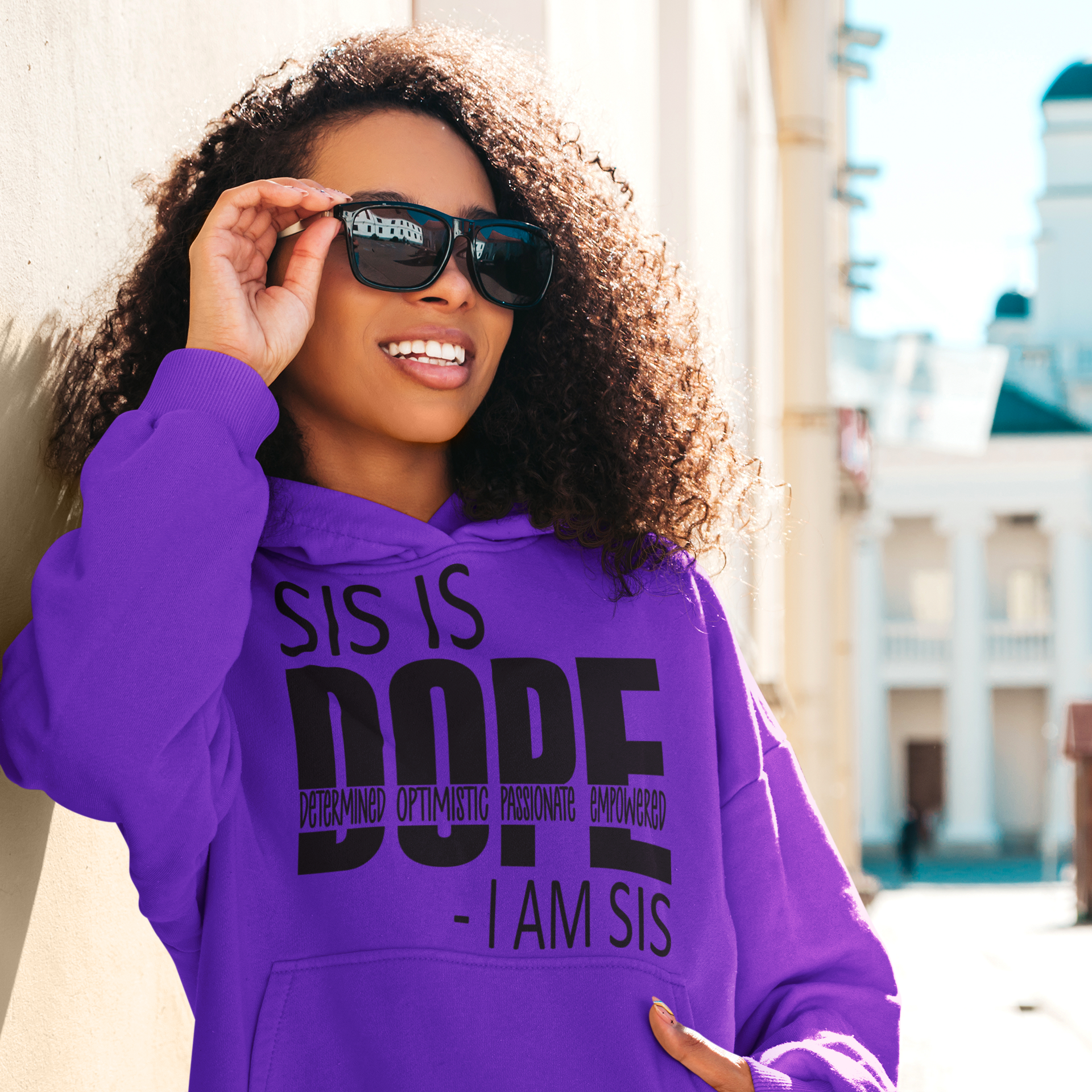 "Sis is Dope" Hoodie - B.Y.U.S. Apparel and More