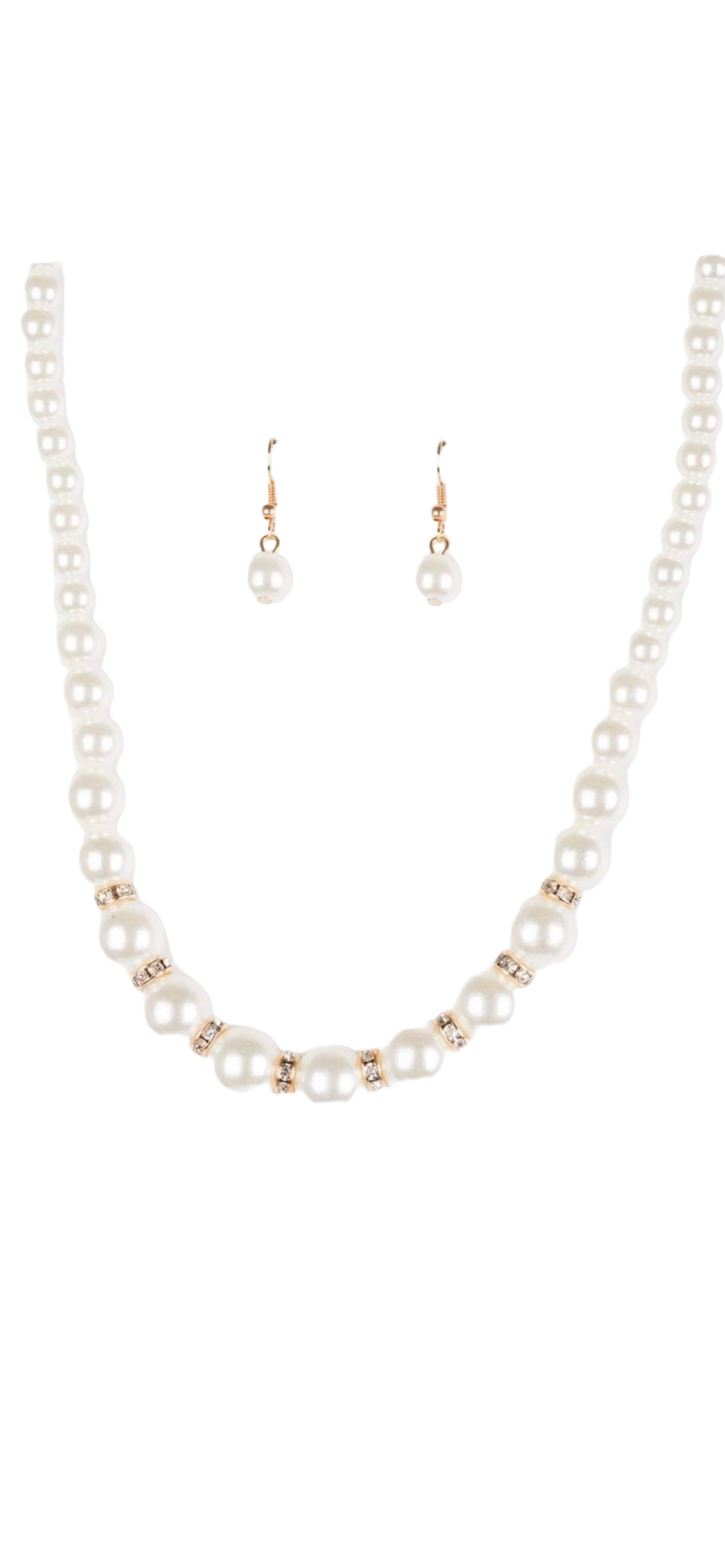 Pearl Necklace Set - B.Y.U.S. Apparel and More