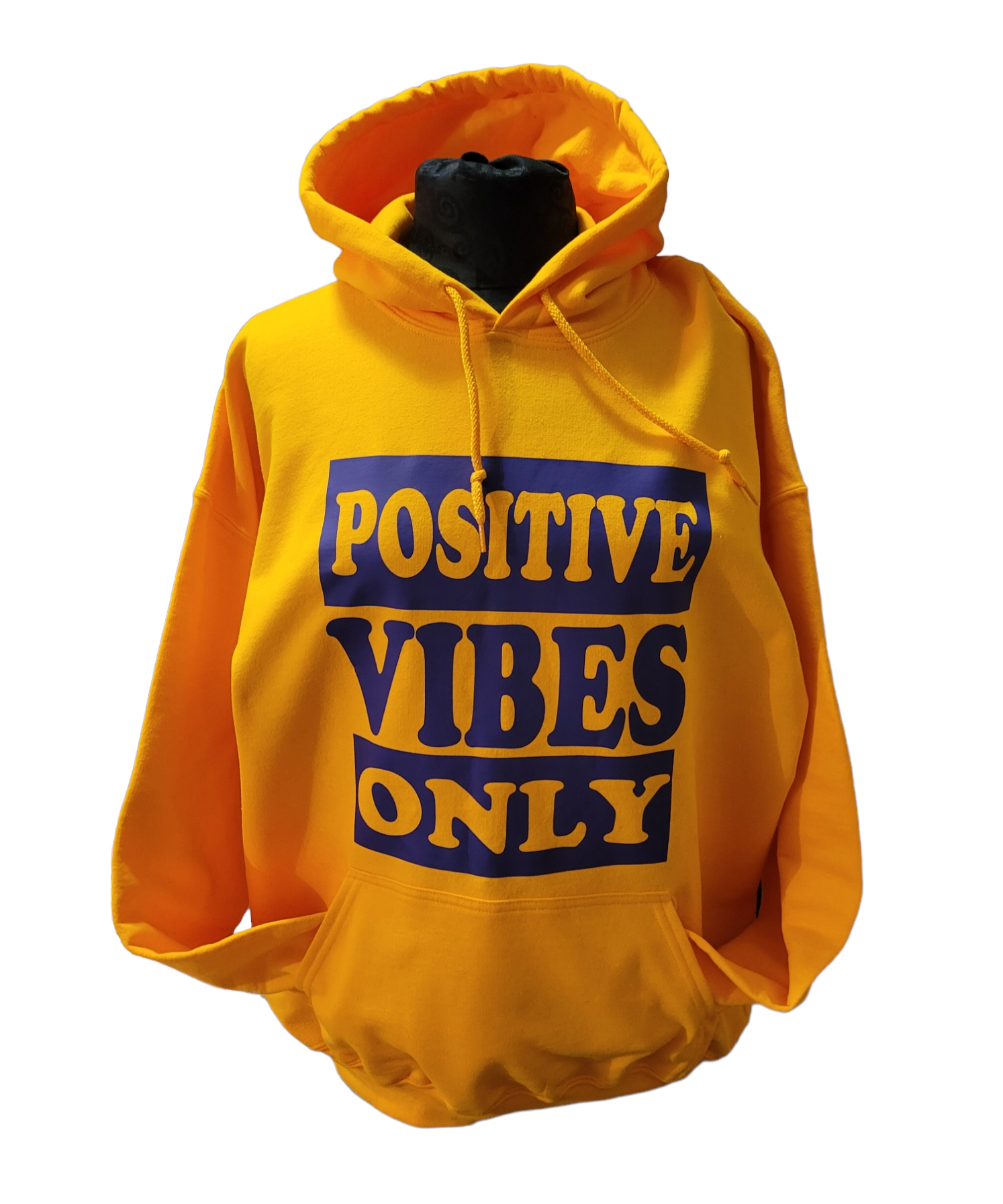 "Positive Vibes Only" Hoodie - B.Y.U.S. Apparel and More